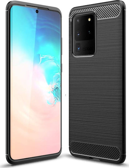 Hurtel Задна корица Силикон 1.4мм Черен (Galaxy S20 Ultra)