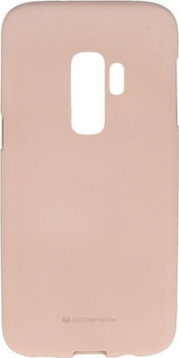 Mercury Soft Feeling Silicone Back Cover Pink (Galaxy S9)