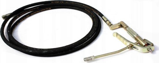 Mar-Pol Air Pressure Sprayer Wheeled Grease Gun Flexible Pipe 12lt 5m