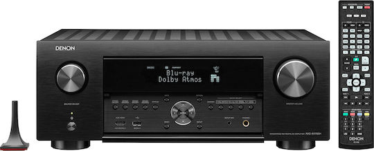 Denon AVC-X4700H Heimkino-Radioverstärker 4K/8K 9.2 Kanäle 125W/8Ω 165W/6Ω mit HDR und Dolby Atmos Schwarz