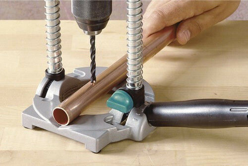 Wolfcraft 4522000 Base Portable for Perforation Drill 43mm