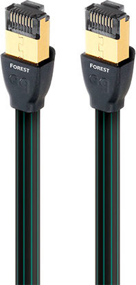 Audioquest U/UTP Кат.7 (10Gbps) Мрежов Кабел Ethernet 3м Черен
