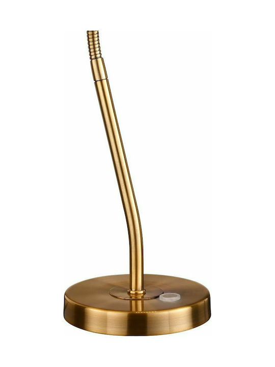 Trio Lighting Curtis LED Office Lamp with Flexible Arm in Bronze Color