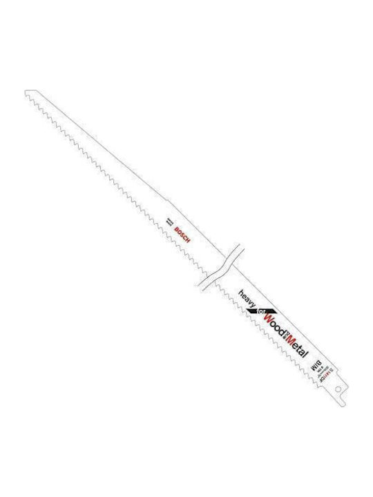 Bosch S1411DF Λάμες Σπαθοσέγας για Μέταλλο και Ξύλο 300mm 5τμχ