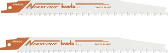 KWB 49576900 Blade for Wood 205mm 2pcs