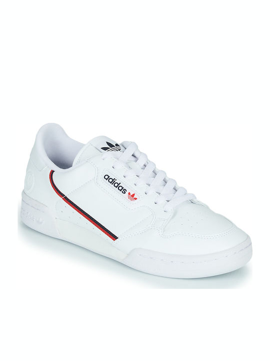 Adidas Continental 80 Sneakers Cloud White / Collegiate Navy / Scarlet