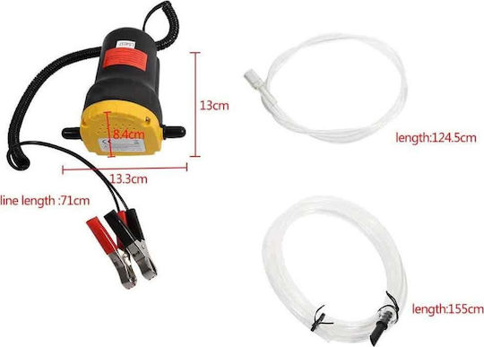 Electric Car Transfer Pump for Oil Diesel Petrol 12V 60W