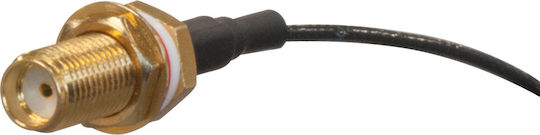 MikroTik Καλώδιο SMA female - SMA female 0.15m ACSMAUFL 1τμχ
