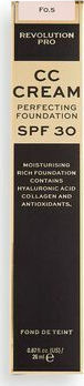 Revolution Beauty CC Cream Perfecting Foundation SPF30 Лилаво/бяло F0.5 26мл