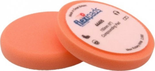 Flexipads Polishing Sponge 150x25mm Orange Medium 501044