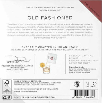 Nio coctails Old Fashioned Cocktail 100ml