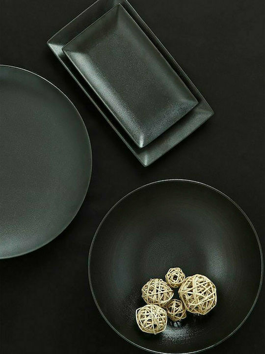 Maxwell & Williams Caviar Coupe Bol de Servire pentru Cereale Rotund din Porțelan Negru cu Diametru 15.5buc Maxwell & Williams Caviar Coupe Bol de Servire pentru Cereale Rotund din Porțelan Negru cu Diametru 15.5buc