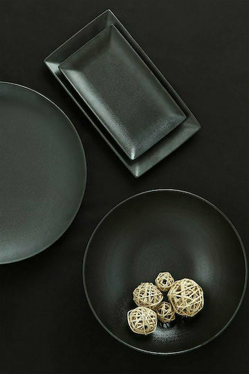 Maxwell & Williams Caviar Coupe Μπωλ Σερβιρίσματος Δημητριακών Στρογγυλό από Πορσελάνη Μαύρο με Διάμετρο 15.5εκ.