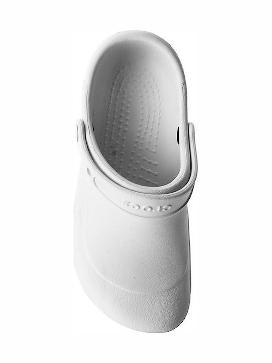 Crocs Bistro Anatomic Clogs White