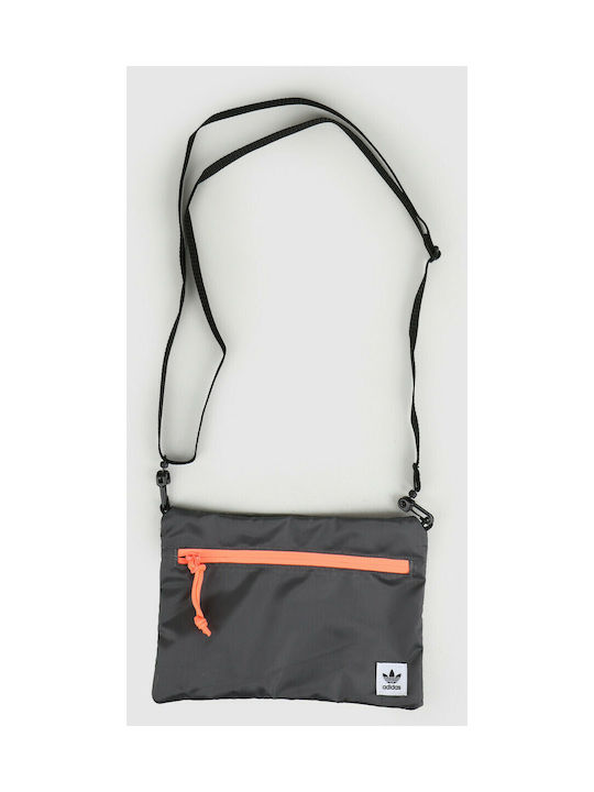 Adidas Simple Pouch L Ανδρική Τσάντα Ώμου / Χιαστί σε Γκρι χρώμα FM1313 ...
