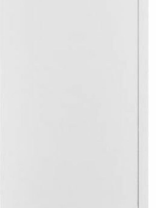 vidaXL Калориферен Капак От MDF Бял 152x19x81см