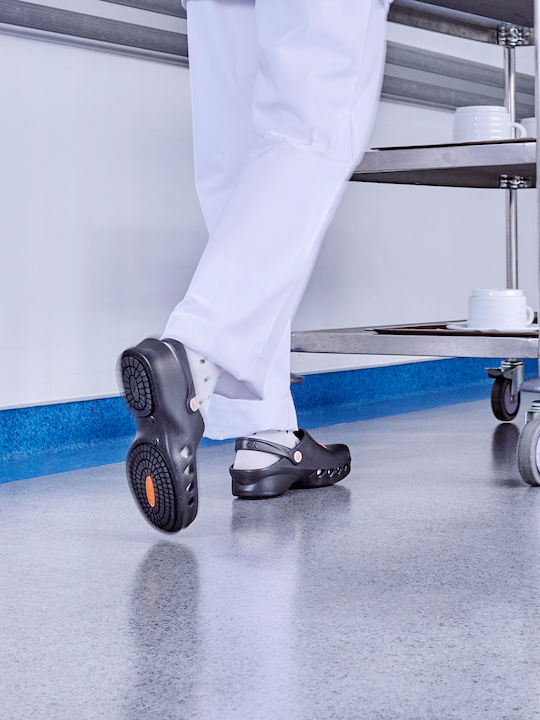 Wock Nube 06 Anatomisch Clogs Schwarz