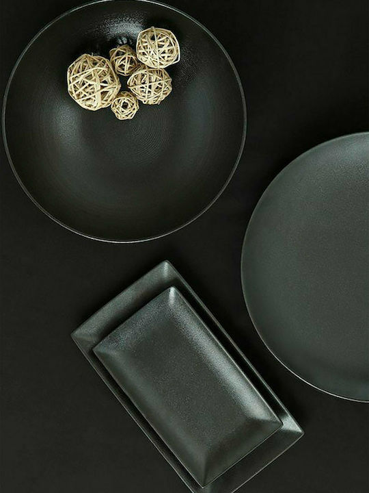 Maxwell & Williams Caviar Сервизна Плато от Порцелан Черно 35x25бр 1бр