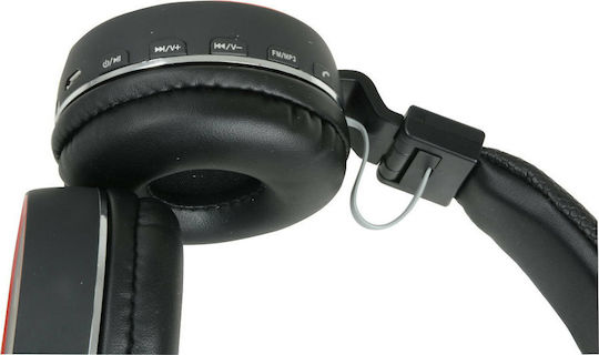 AvLink PBH10 Wireless / Wired On Ear Headphones with Radio with 8 hours of Operation Black