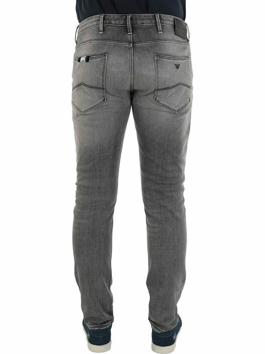 Emporio Armani Men's Denim Pants in Slim Fit Gray