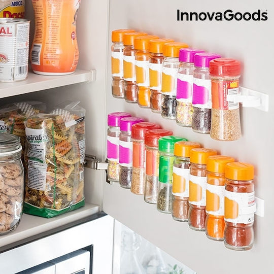 InnovaGoods Ig114086 V0100429 Органайзери за подправки Пластмасови Бели