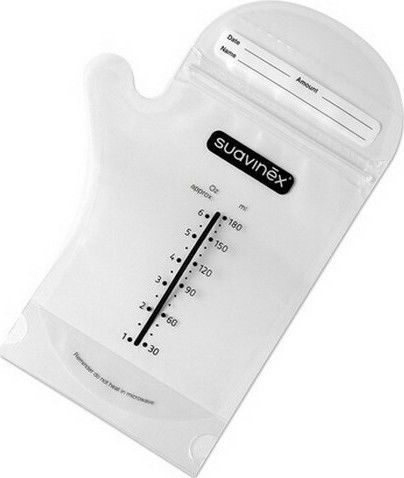Suavinex Aufbewahrungsbeutel Für Muttermilch 180ml 25 Stück