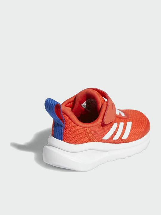 FortaRun EL I Αθλητικά Παιδικά Παπούτσια Running με Σκρατς Vivid Red / Cloud White / Collegiate Royal