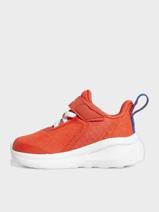 FortaRun EL I Αθλητικά Παιδικά Παπούτσια Running με Σκρατς Vivid Red / Cloud White / Collegiate Royal