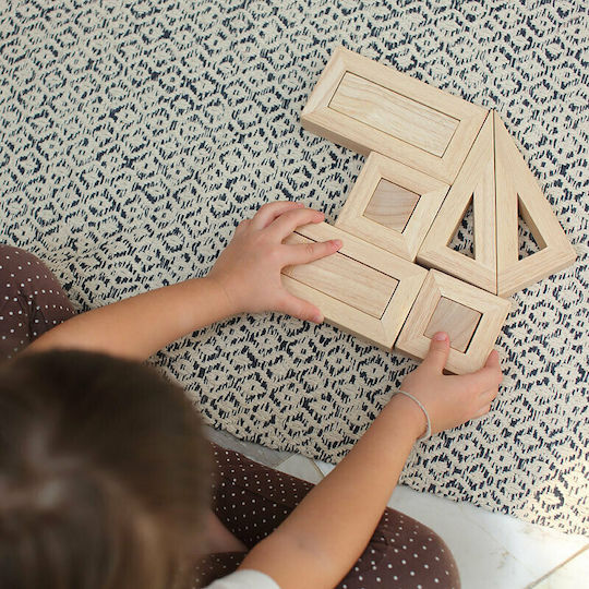 Plan Toys Τουβλάκια με Κενό Ξύλινα για 3+ Ετών 10τμχ