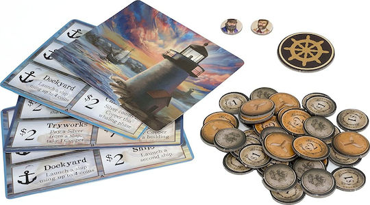 Настолна игра New Bedford Base за 1-4 играчи 13+ години (EN) Greater than Games