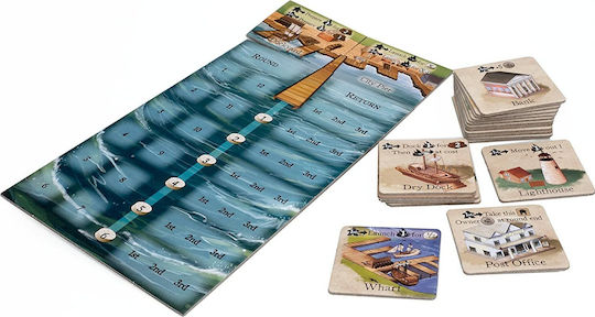 Настолна игра New Bedford Base за 1-4 играчи 13+ години (EN) Greater than Games