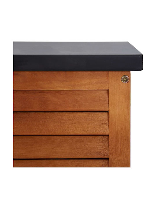 vidaXL Outdoor Storage Box Brown L150xW50xH55cm