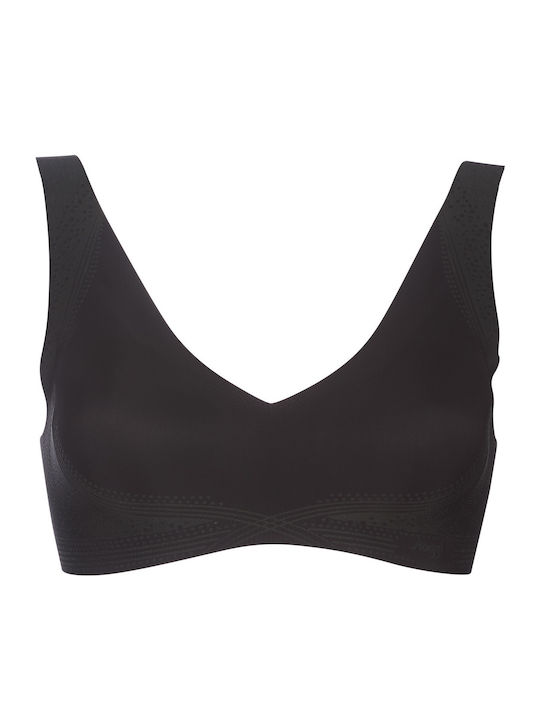 Zero Feel N EX Women's Sports Bra with Light Padding Black