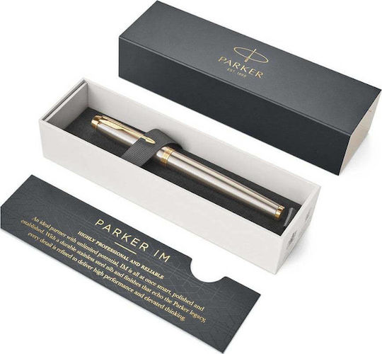 Parker Replacement Nib Medium Silver with Blue Ink and with 1 Replacement Nibs