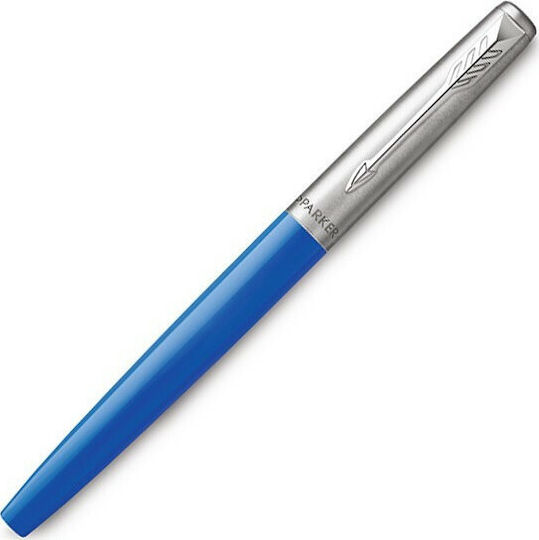 Parker Writing Pen Medium Blue made of Steel with Red Ink 2096900