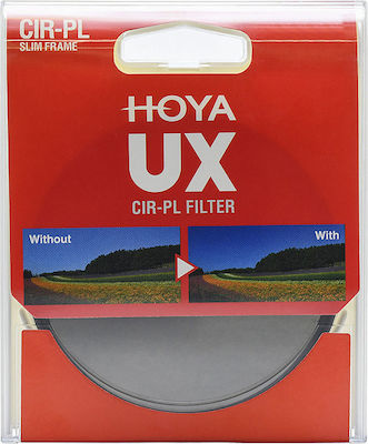 Hoya UX Φίλτρo CPL Διαμέτρου 72mm για Φωτογραφικούς Φακούς
