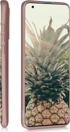 KWmobile Back Cover Silicone Rose Gold (Xiaomi Mi 10 / Mi 10 Pro)