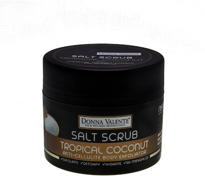 Donna Valente Sea Salt Peeling Tropische Kokosnuss 250ml