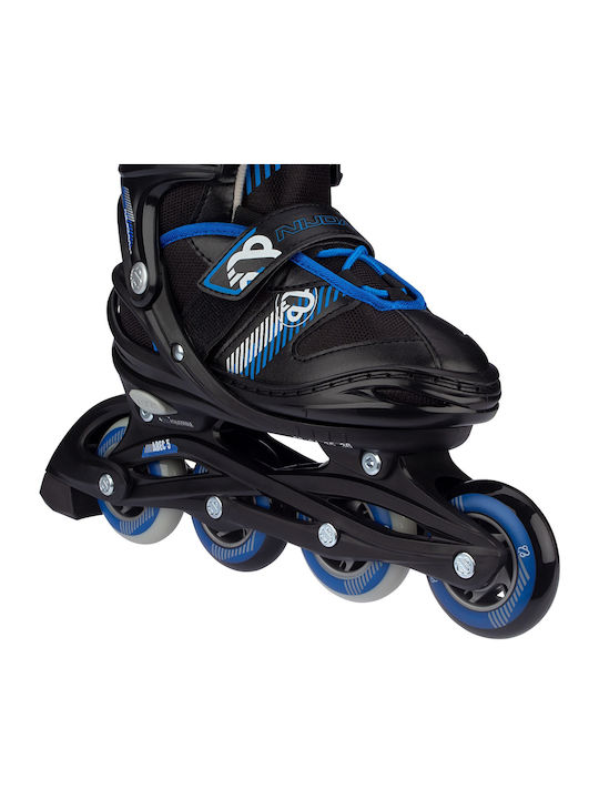 Nijdam Go Crossing Kids Adjustable Inline Rollers Black