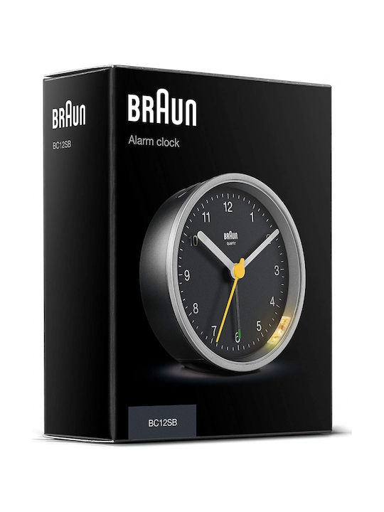 Braun Επιτραπέζιο Ρολόι με Ξυπνητήρι BC12SB