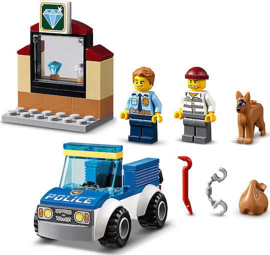 LEGO City Police Dog Unit pentru 4+ ani Ani