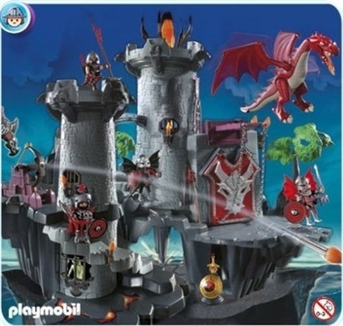PLAYMOBIL - LOT De 3 Dragons Moyens De 2 Couleurs Differentes - Voir
