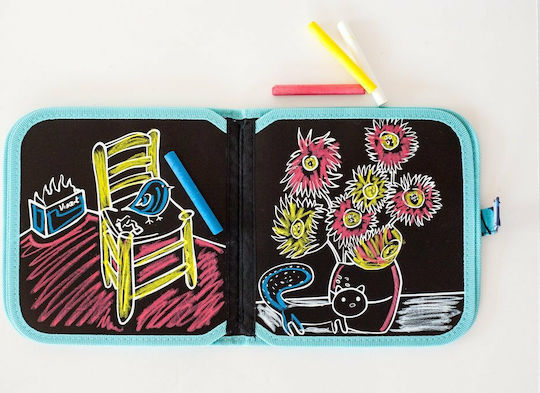 Jaq Jaq Bird Боядисване Color It & Go Erasable Book за Деца 3+ години+ Години