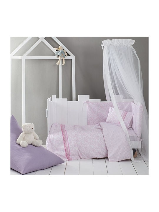 Nima Duvet Crib Precious Pink 100x140cm