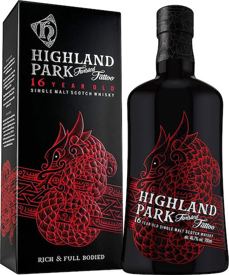 Twisted Tattoo Old Single Malt Ουίσκι 16 Ετών Σκωτίας 46.7% 700ml