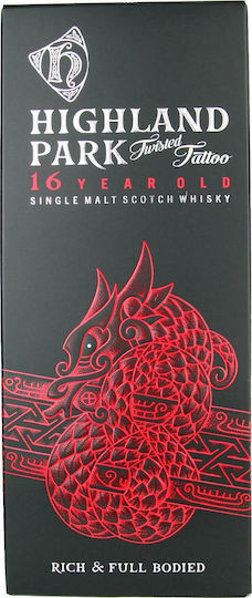 Twisted Tattoo Old Single Malt Ουίσκι 16 Ετών Σκωτίας 46.7% 700ml