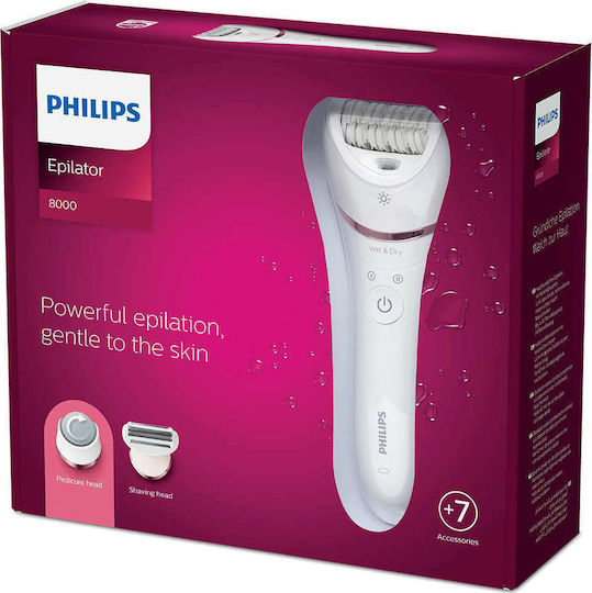Philips Epilator Series 8000 Epilator Set Epilator for the Body BRE730/00
