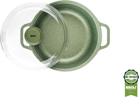 Risoli Βαθιά Κατσαρόλα από Χυτό Αλουμίνιο 3.5lt / 24cm
