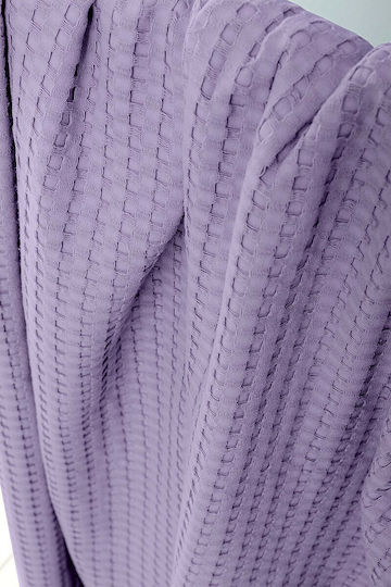 Nima Habit Pique Blanket Double 220x240cm Lilac