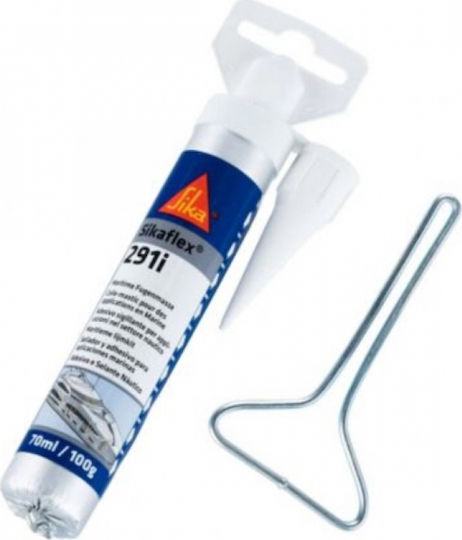 Sika Sikaflex 291i Σφραγιστική Σιλικόνη Πολυουρεθάνης Ξύλου Λευκή 70ml